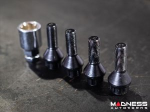 Dodge Dart Wheel Locks - Black